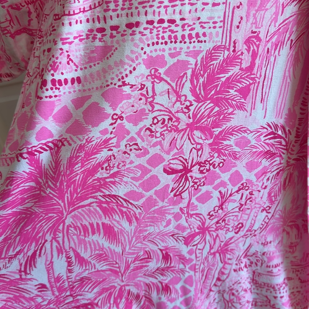 Lilly Pulitzer Belted Jersey Knit Dress - Picture 2 of 6